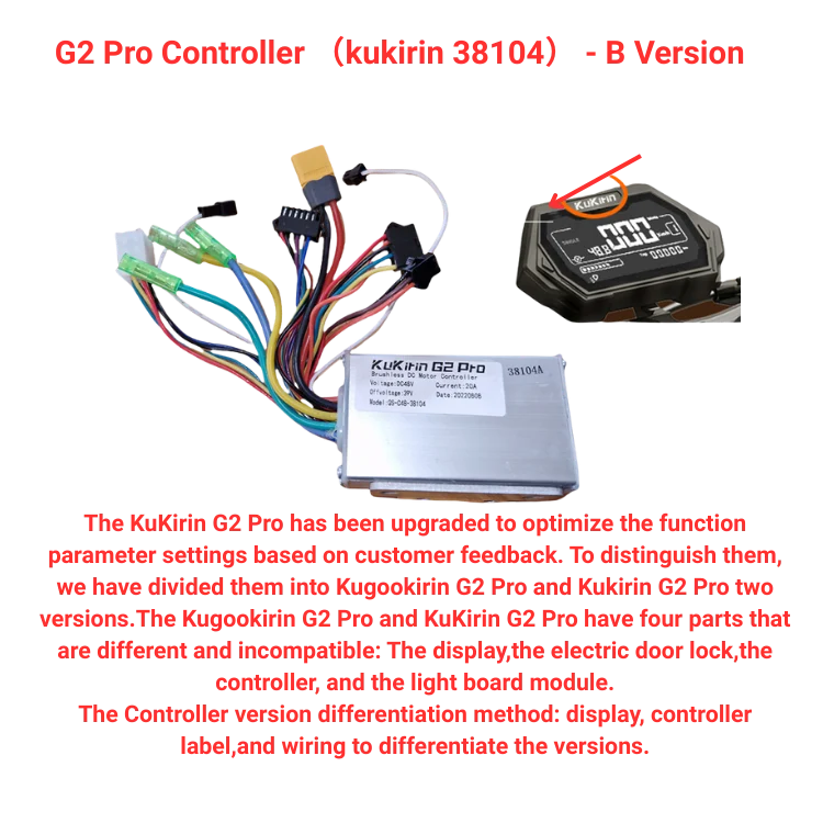 Mando G2 Pro (kukirin 38104) - Versión B