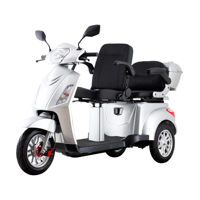Scooter Eléctrico Movilidad Reducida Doble Asiento