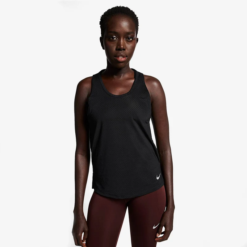 Camiseta Nike Breathe Miler para mujer