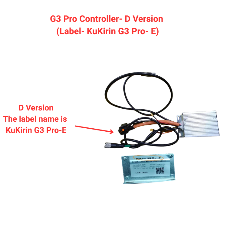 Controlador G3 Pro - Versión D (Etiqueta - KuKirin G3 Pro - E)