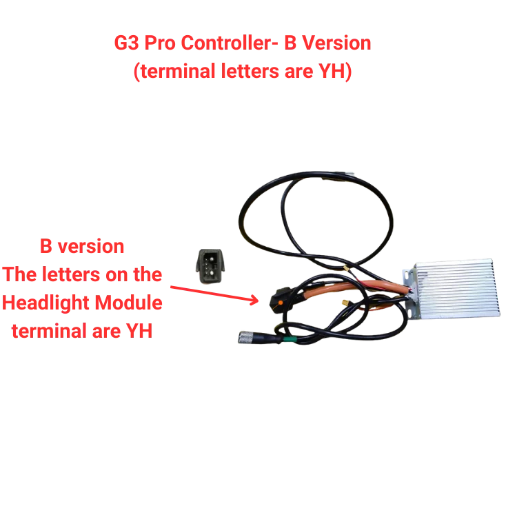 Controlador G3 Pro - Versión B (las letras de los terminales son YH)