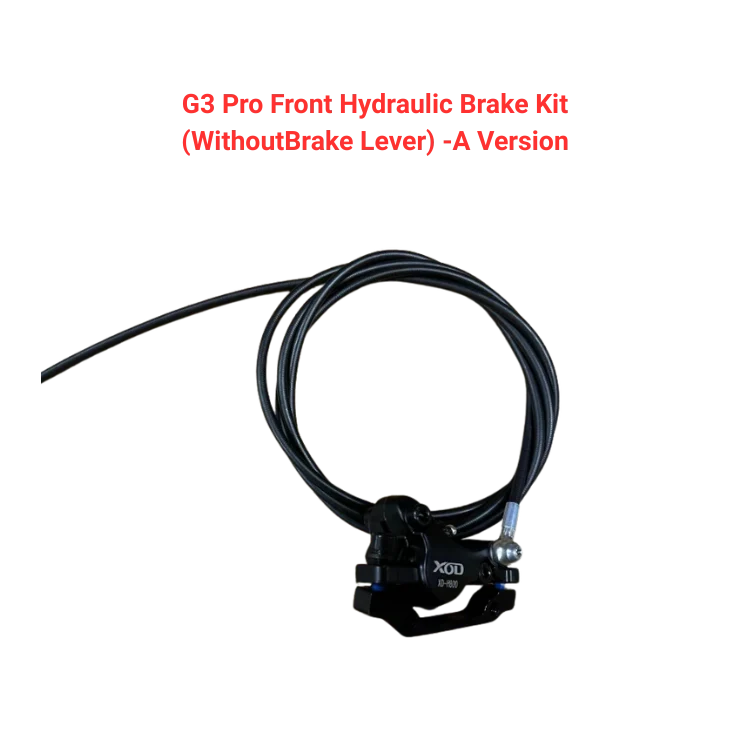 Kit de freno hidráulico delantero G3 Pro (sin palanca de freno) - Versión A