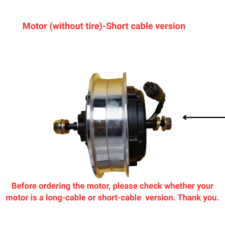 Motor G3 Pro (sin neumático) - Versión B con cable corto