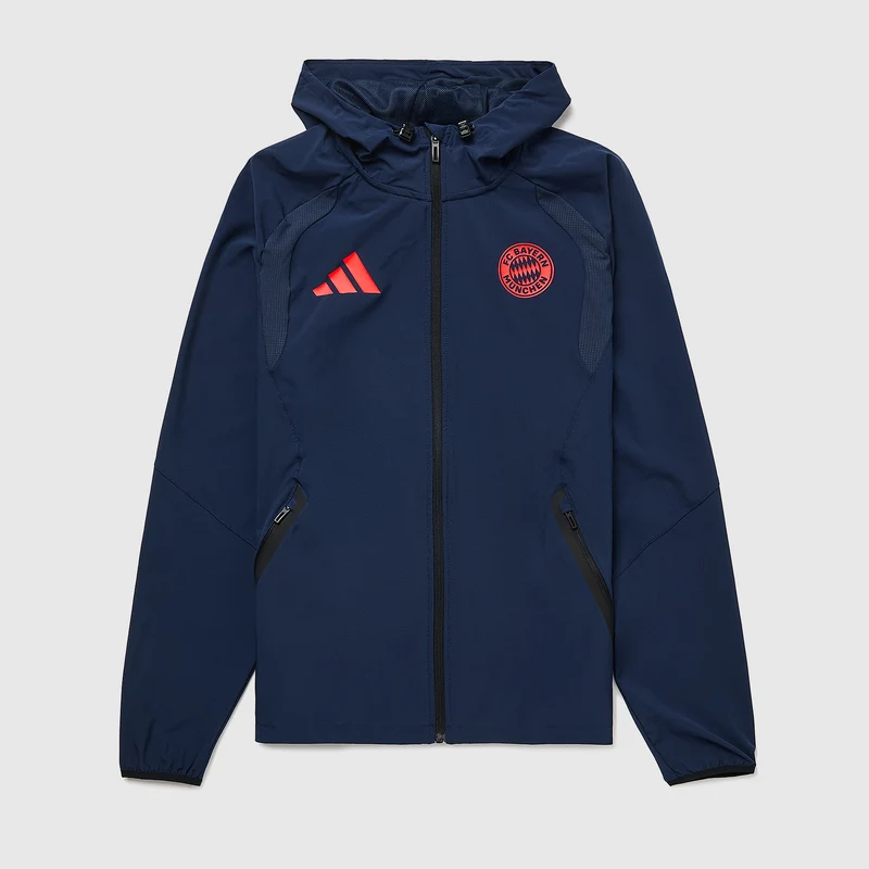 adidas Bayern Munich 26/27 Tiro Travel Windbreaker - Night Indigo/Hi
