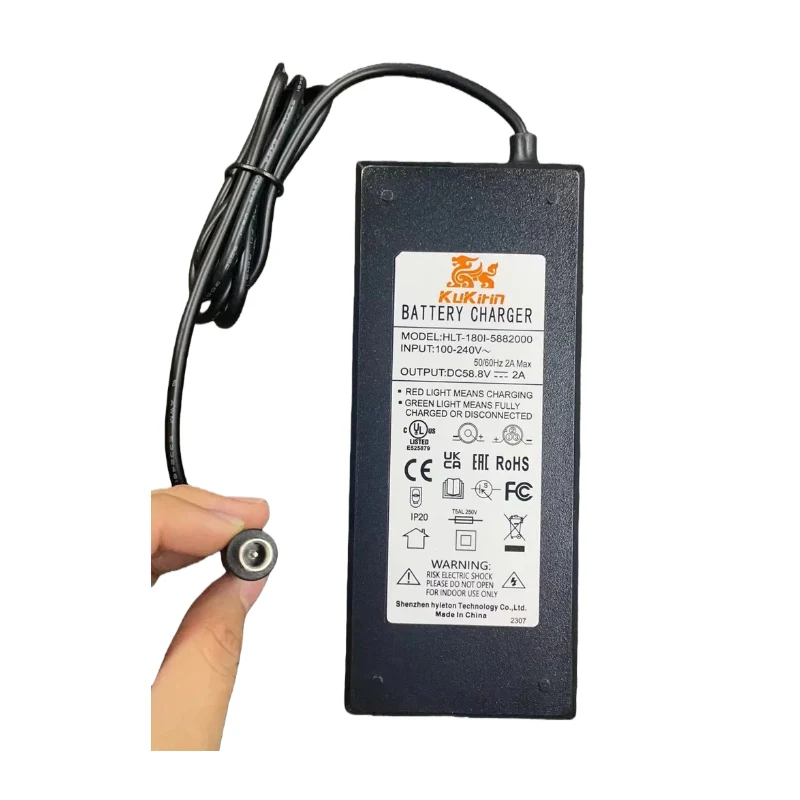 Kukirin Cargador rápido para patinete eléctrico G3 Pro
