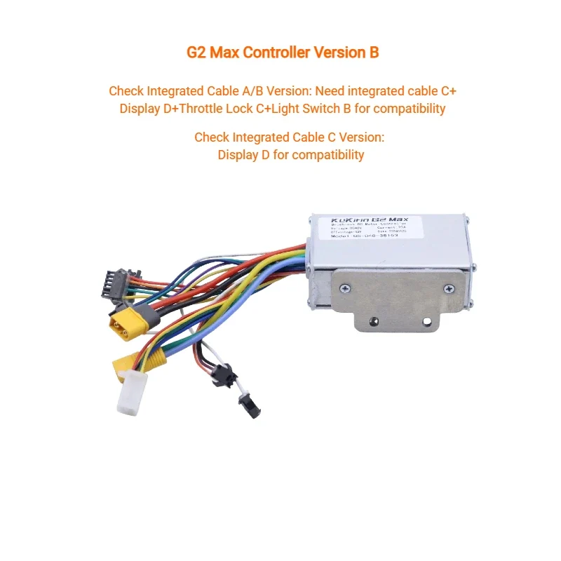 Kukirin Controlador G2 Max para patinete eléctrico, versión B