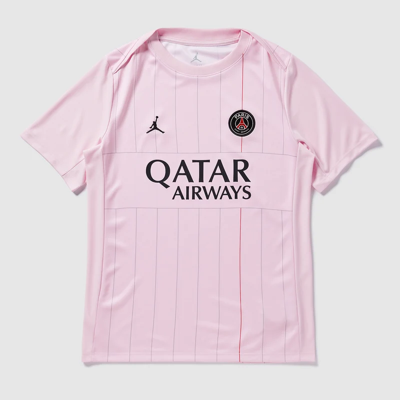 Camiseta Prepartido Jordan x Paris Saint-Germain 25/26 Dri-FIT Academy Pro Special Edition para niños