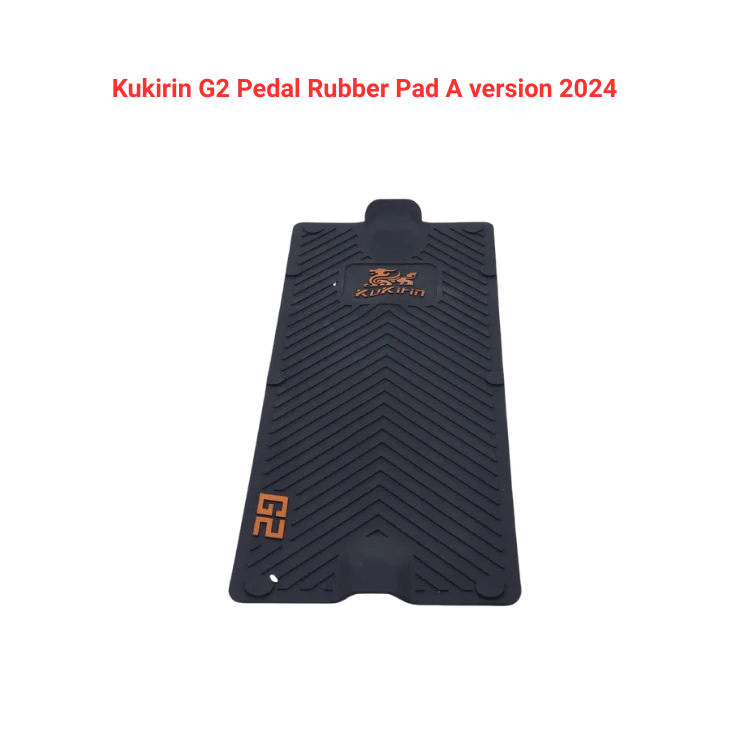 Almohadilla de goma para pedal Kukirin G2, versión A, 2024