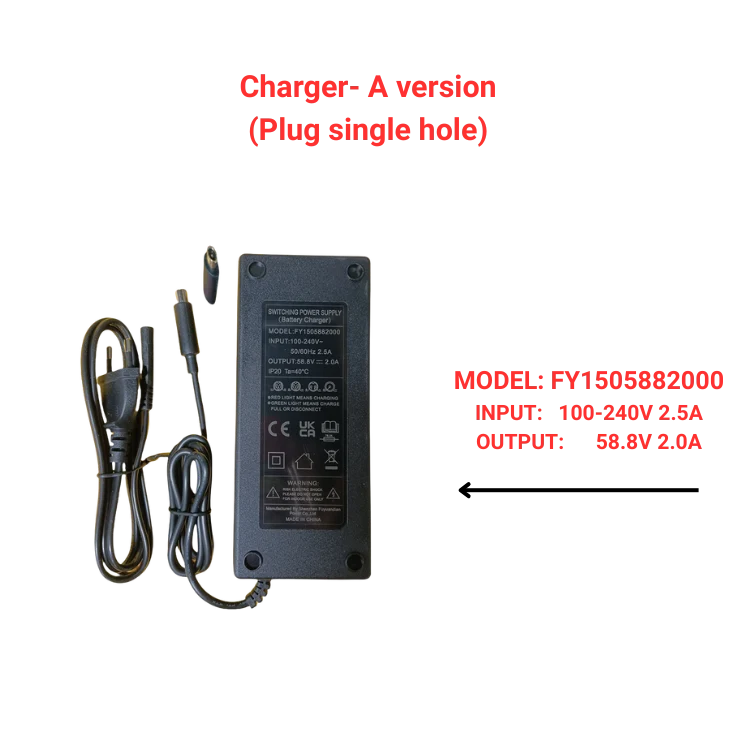 Cargador G3 Pro versión A (conector de un solo orificio)