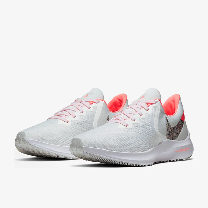 Nike Womens Air Zoom Winflo 6 - Ã‚Â Summit White/Lava Glow
