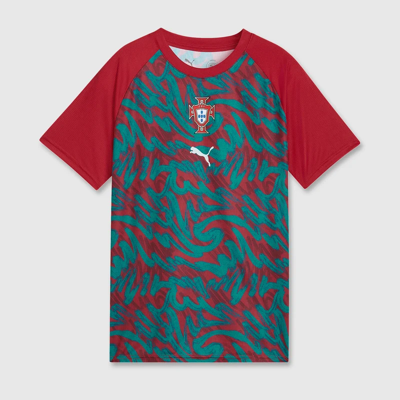 Camiseta Puma Portugal 2026 Prepartido para niños