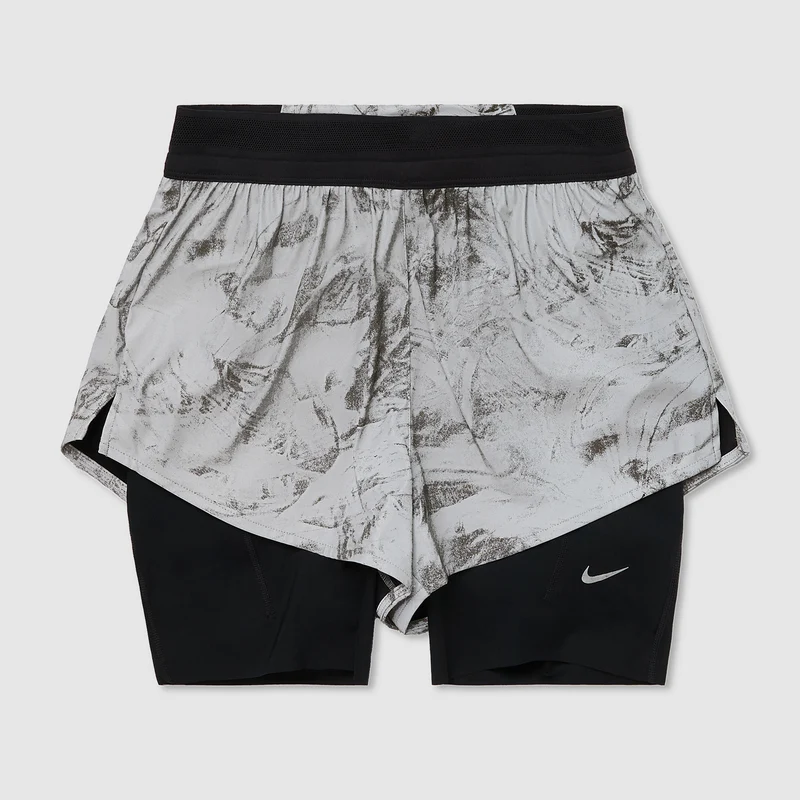 Nike Womens Swift Mid-Rise 2in1 Reflective Shorts