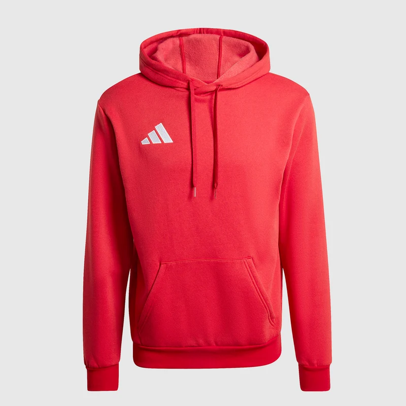 Sudadera de algodón con capucha adidas Entrada 26 Pull-Over