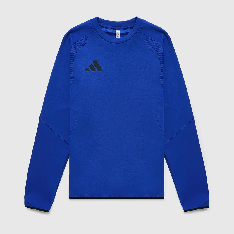 adidas Tiro Travel Cotton Crew Sweatshirt