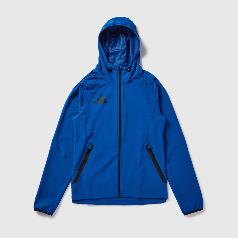 Cortavientos con capucha adidas Tiro Travel Corte Ajustado