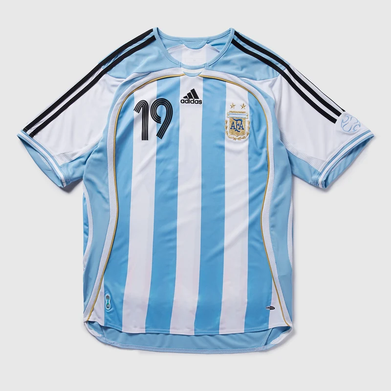 Camiseta adidas Originals Argentina 2006 Primera equipación con Messi 19
