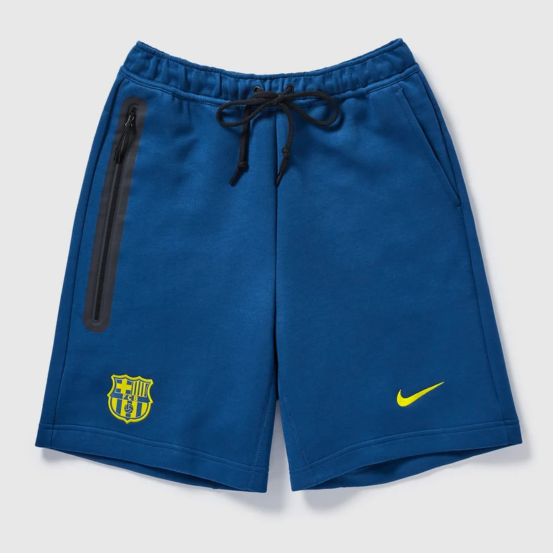 Nike Men's Football Fleece Shorts FC Barcelona Tech Fourth