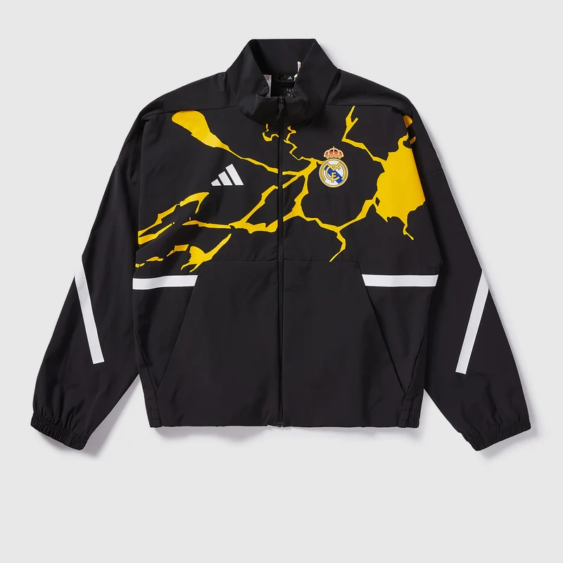 Chaqueta adidas Real Madrid 25/26 x Marvel Anthem para niños