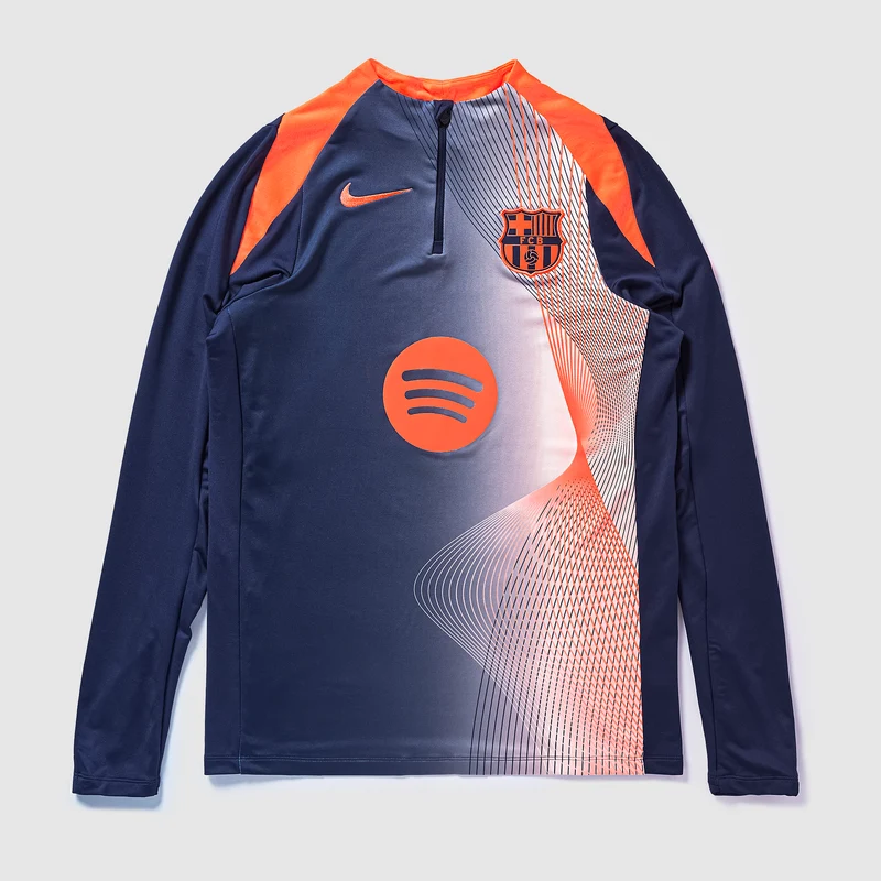 Camiseta Prepartido Nike FC Barcelona 25/26 Dri-FIT Strike Total 90 Tercera equipación Drill