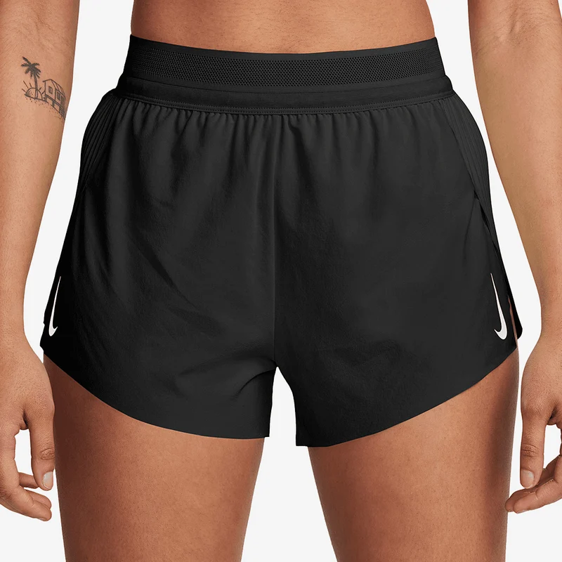 Nike Pantalón corto de running de talle medio de 10 cm con m