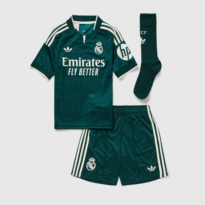 adidas Originals Real Madrid 26/27 Kids Away Kit
