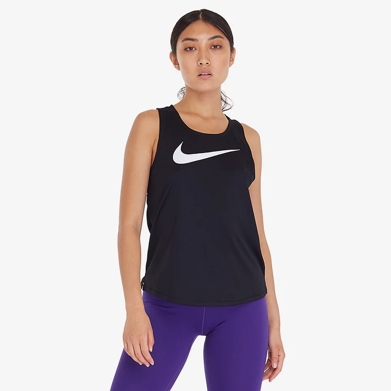Camiseta sin mangas Nike Swoosh Run para mujer