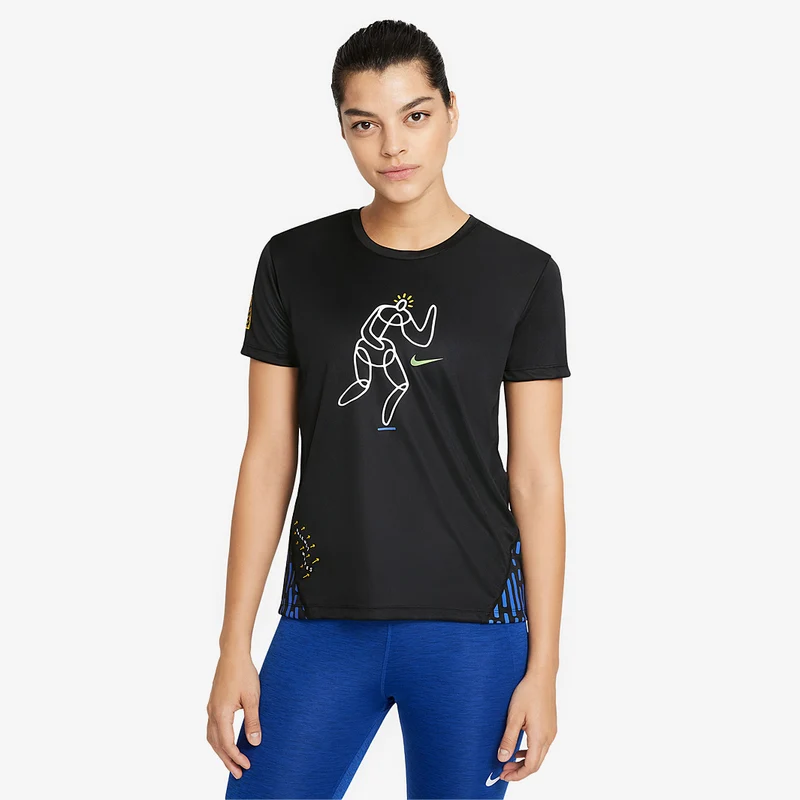 Camiseta Nike Miler Hackney para mujer