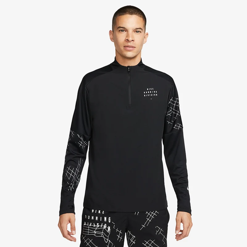 Camiseta Nike Dri-FIT Run Division Element 1/2 Cremallera