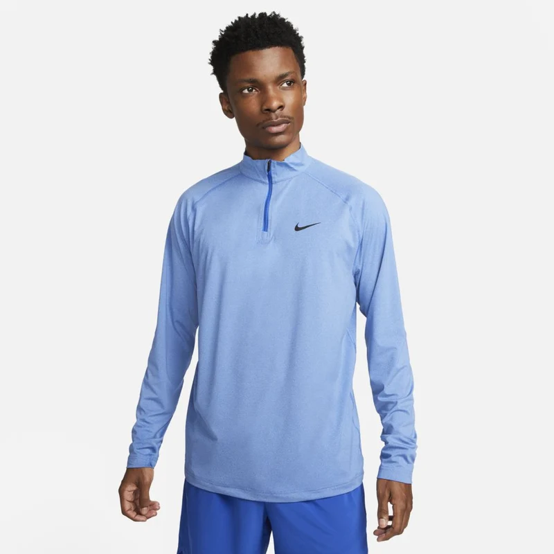 Nike Camiseta de fitness Dri-FIT con cremallera de 1/4
