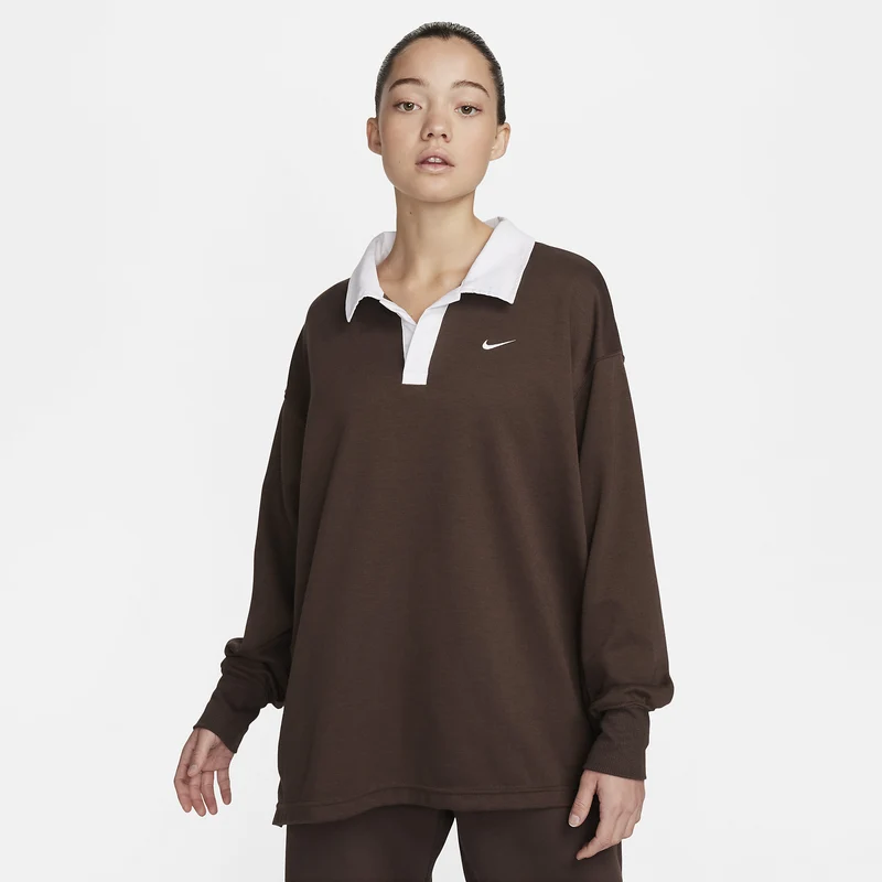 Nike Polo de manga larga oversize