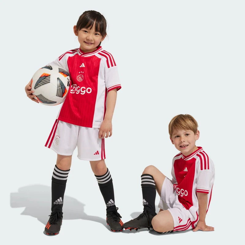 adidas Kids Ajax Amsterdam 23/24 Home Mini Kit