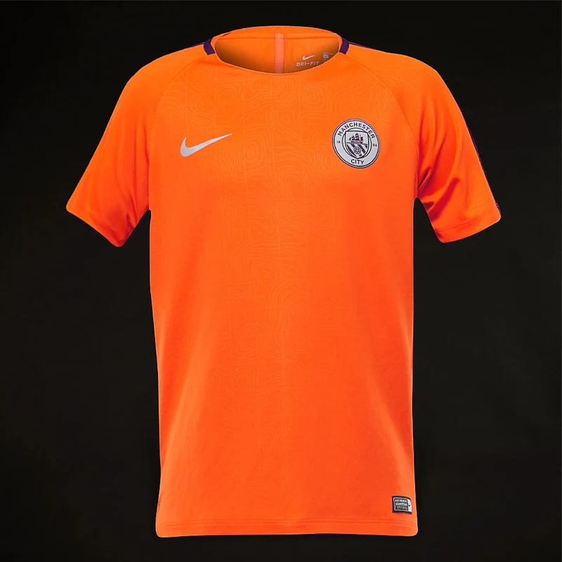Camiseta Nike Manchester City 2018/19 Dry Squad SS GX CL para niños