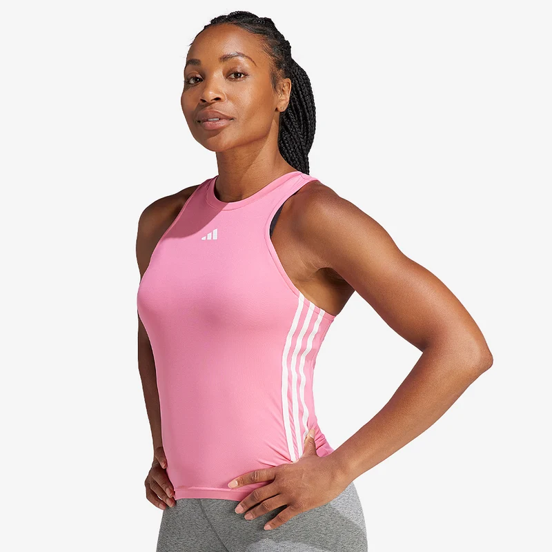 adidas Womens AEROREADY Train Essentials 3-Stripes Singlet