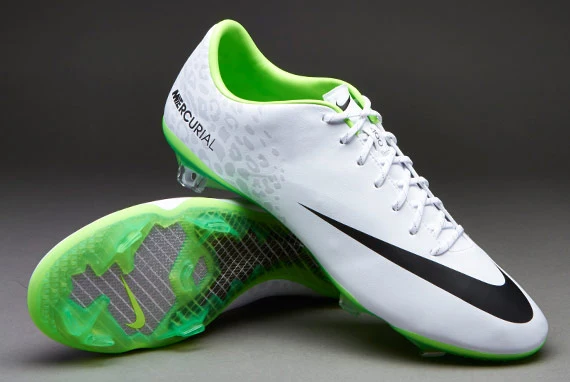 Nike Mercurial Vapor IX FG - Blanco - Negro