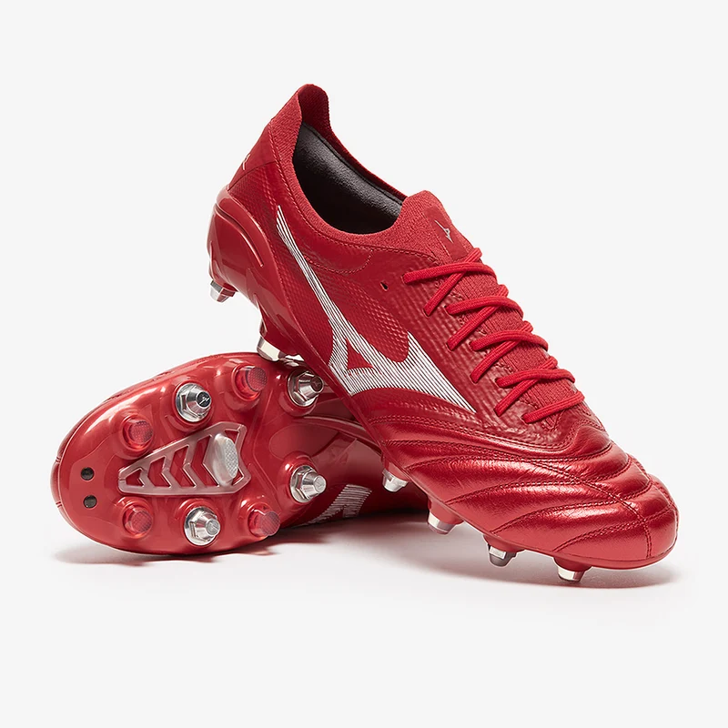 Mizuno Morelia Neo III Βeta Elite Mix SG - Rojo