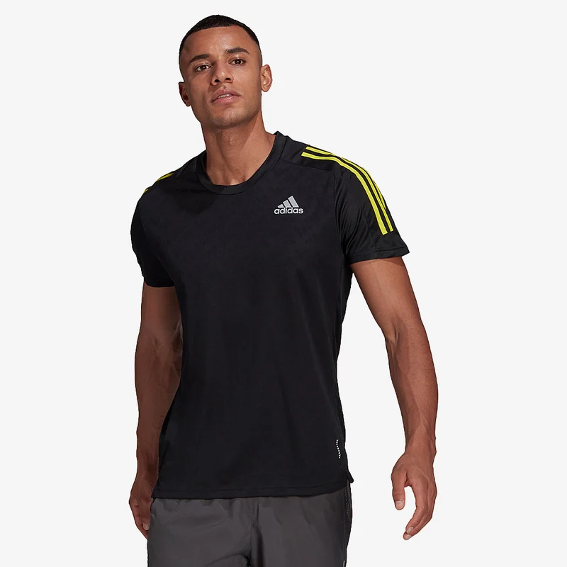 Camiseta adidas Own The Run 3 Stripe