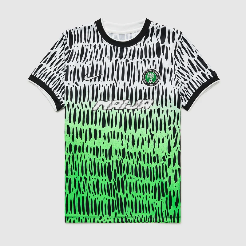 Camiseta Nike Nigeria x Slawn Prepartido MC para mujer