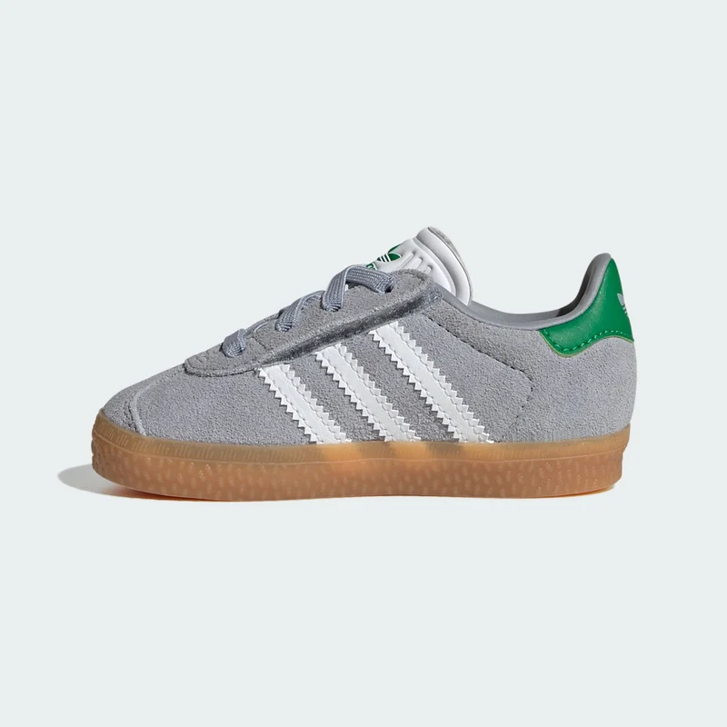 adidas Originals Kids Gazelle Comfort Closure Elastic Laces Shoes Kids