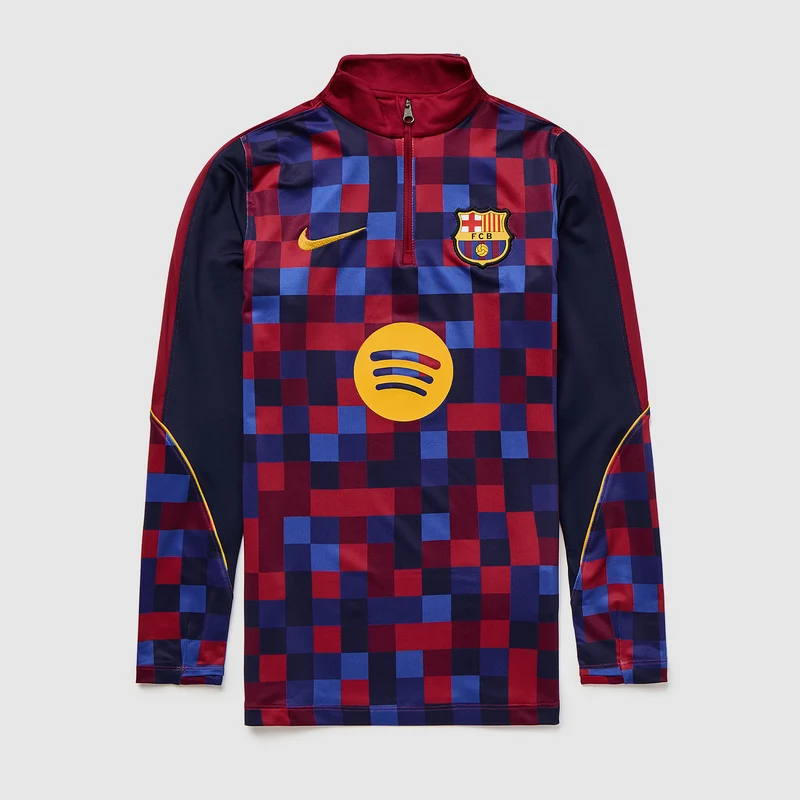 Camiseta Nike FC Barcelona 26/27 Dri-FIT Strike Prepartido Primera equipación Drill para niños