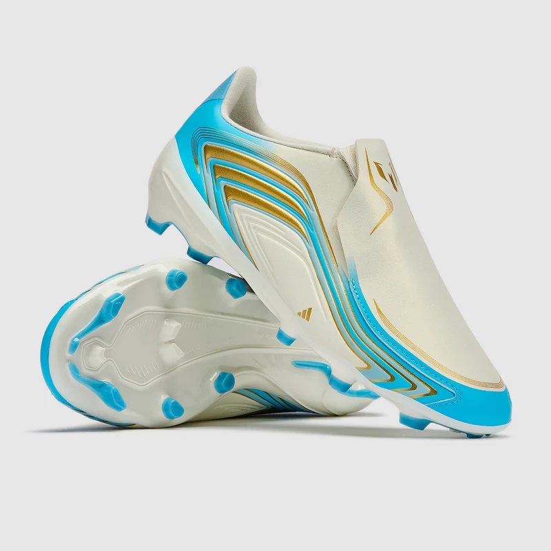 adidas F50 League x Messi FG Sin Cordones para niños