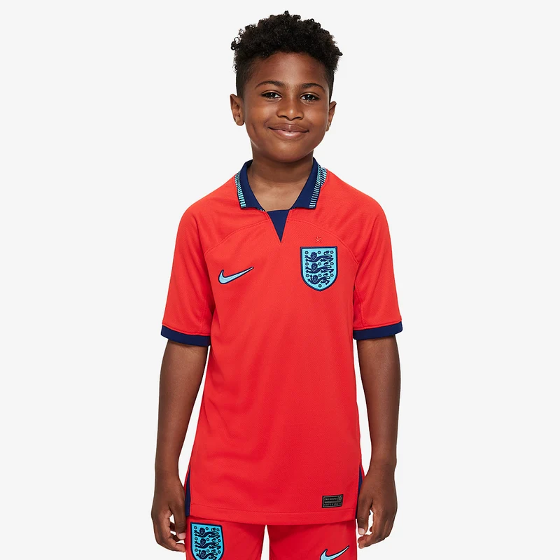Camiseta Nike Inglaterra 22/23 Dri-Fit MC Segunda equipación para niños