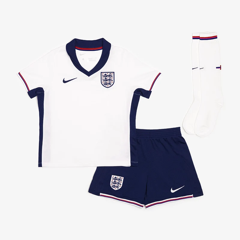 Primera equipación Nike Inglaterra 2024 Dri-FIT Stadium para niños