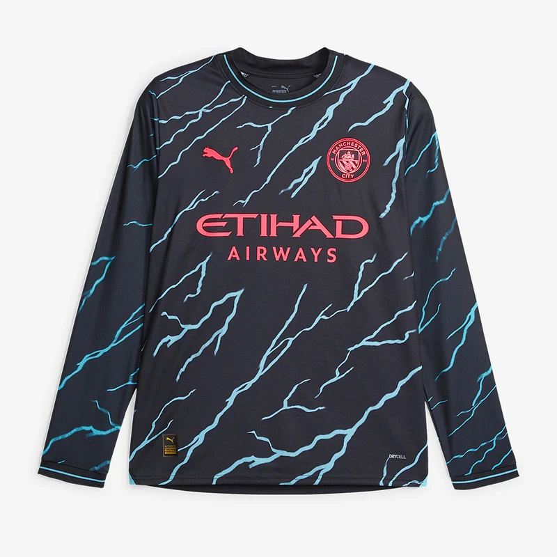 Camiseta Puma Manchester City FC 23/24 ML Tercera equipación