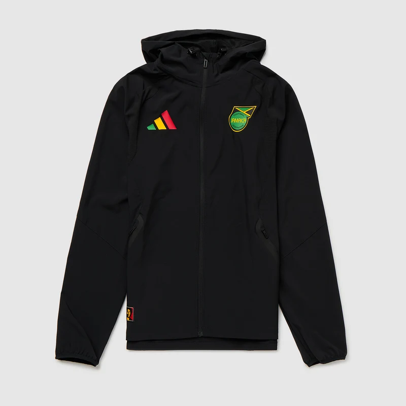 Cortavientos adidas Jamaica 2026 Tiro Travel