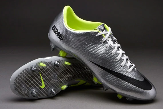 Nike Mercurial Vapor IX SG Pro - Plateado - Negro