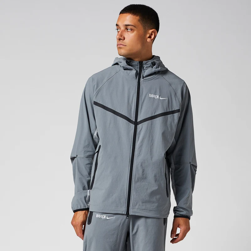 Chaqueta Nike FC Barcelona 25/26 Tech Fleece Woven Windrunner FZ