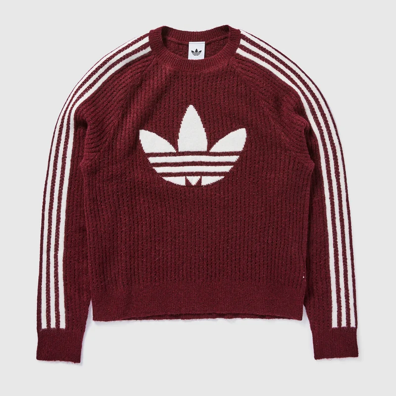 Sudadera adidas Originals Lurex Knit Crew para mujer