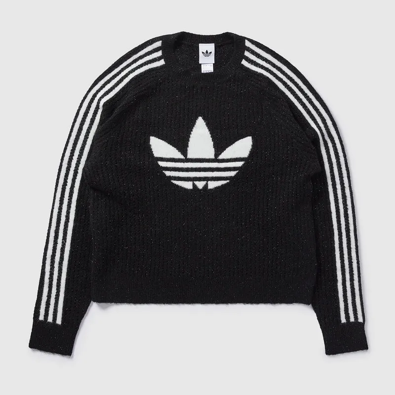 Sudadera adidas Originals Lurex Knit Crew para mujer