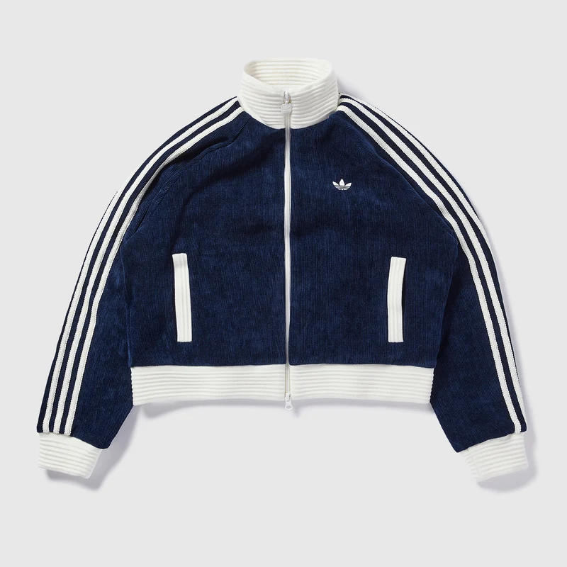 Camiseta adidas Originals Velour Knit Track para mujer