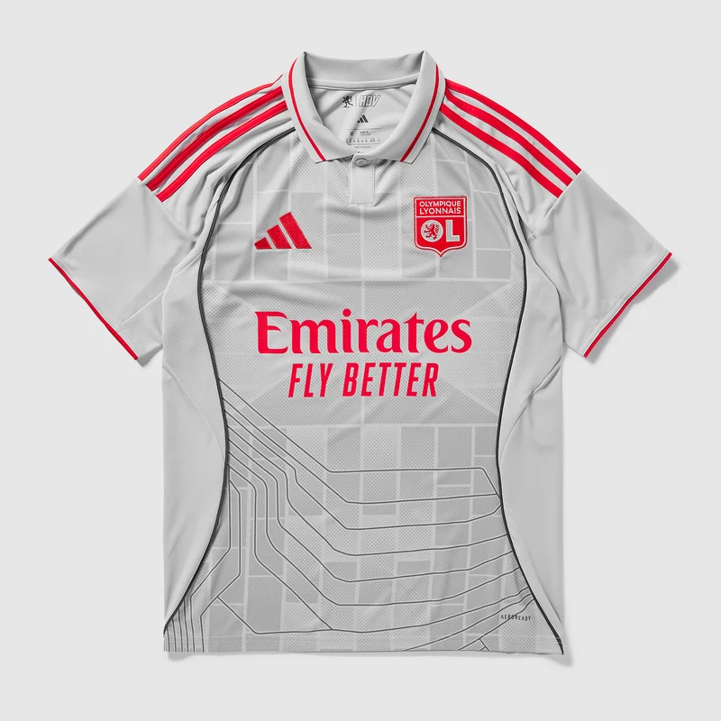 Camiseta adidas Originals Olympique Lyon 25/26 Tercera equipación